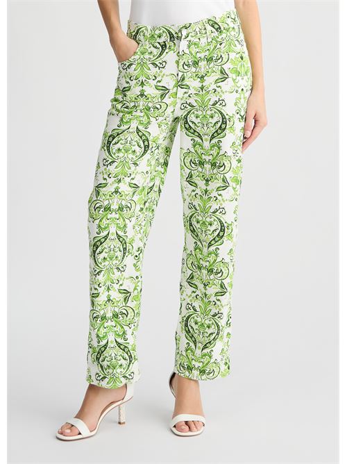 Pantaloni in cotone stampato Liu Jo | WA5447T1816.M9530